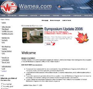 New site after facelift