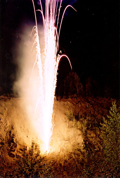 Fireworks that didn't work