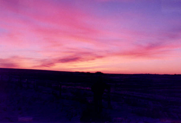 Sunrise in Calgary